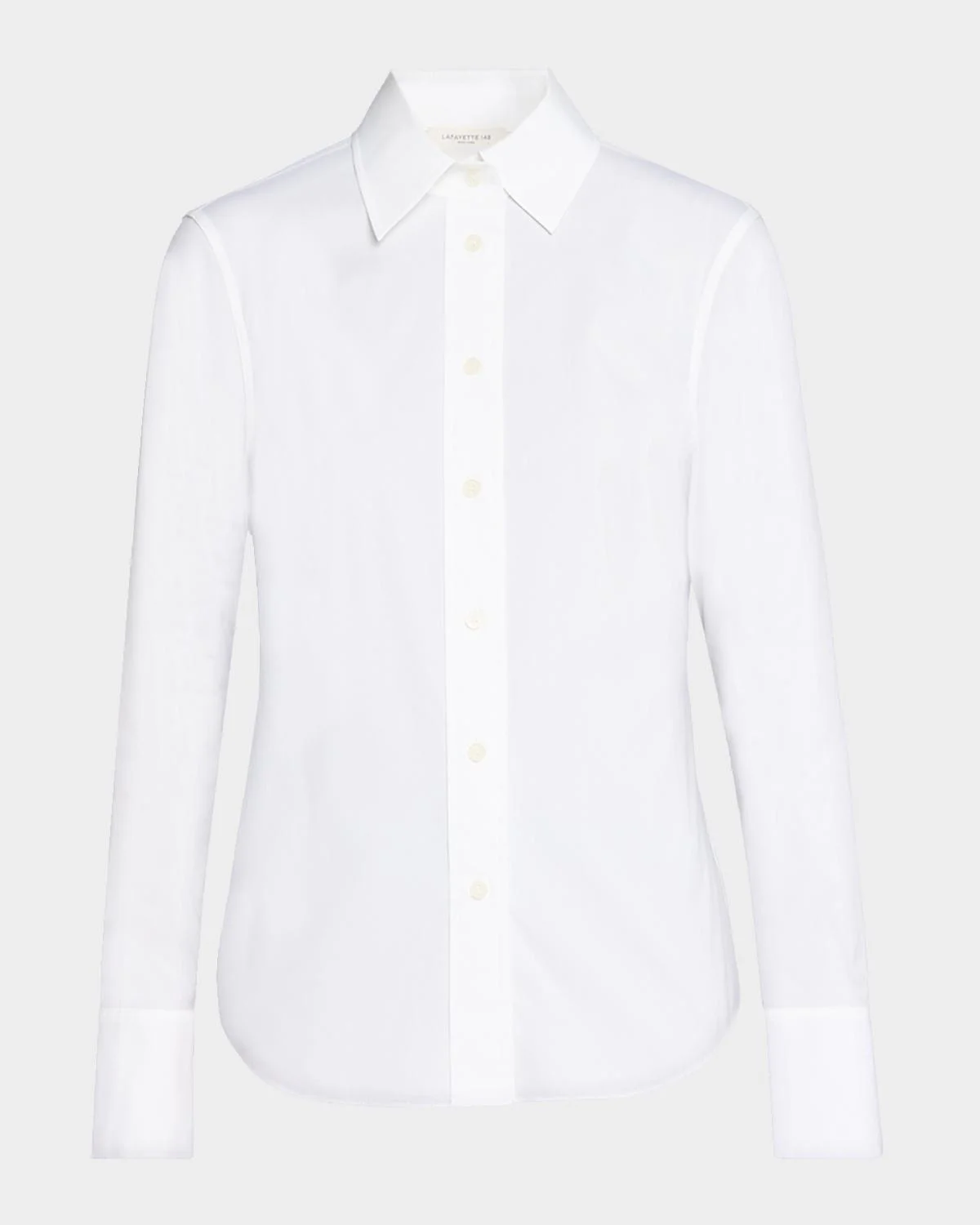 Slim-Fit Stretch Cotton Shirt - 1