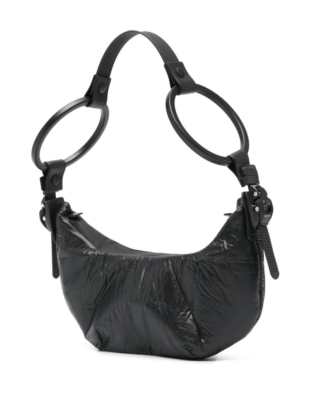 ring-handle shoulder bag - 3