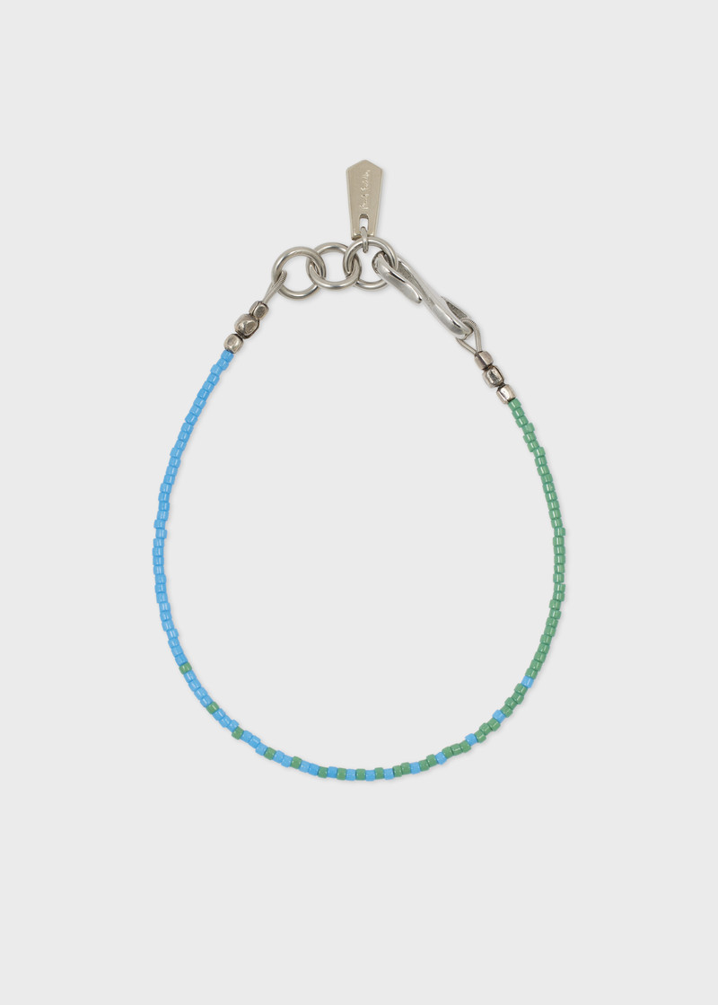 Turquoise and Green Beaded Bracelet 1