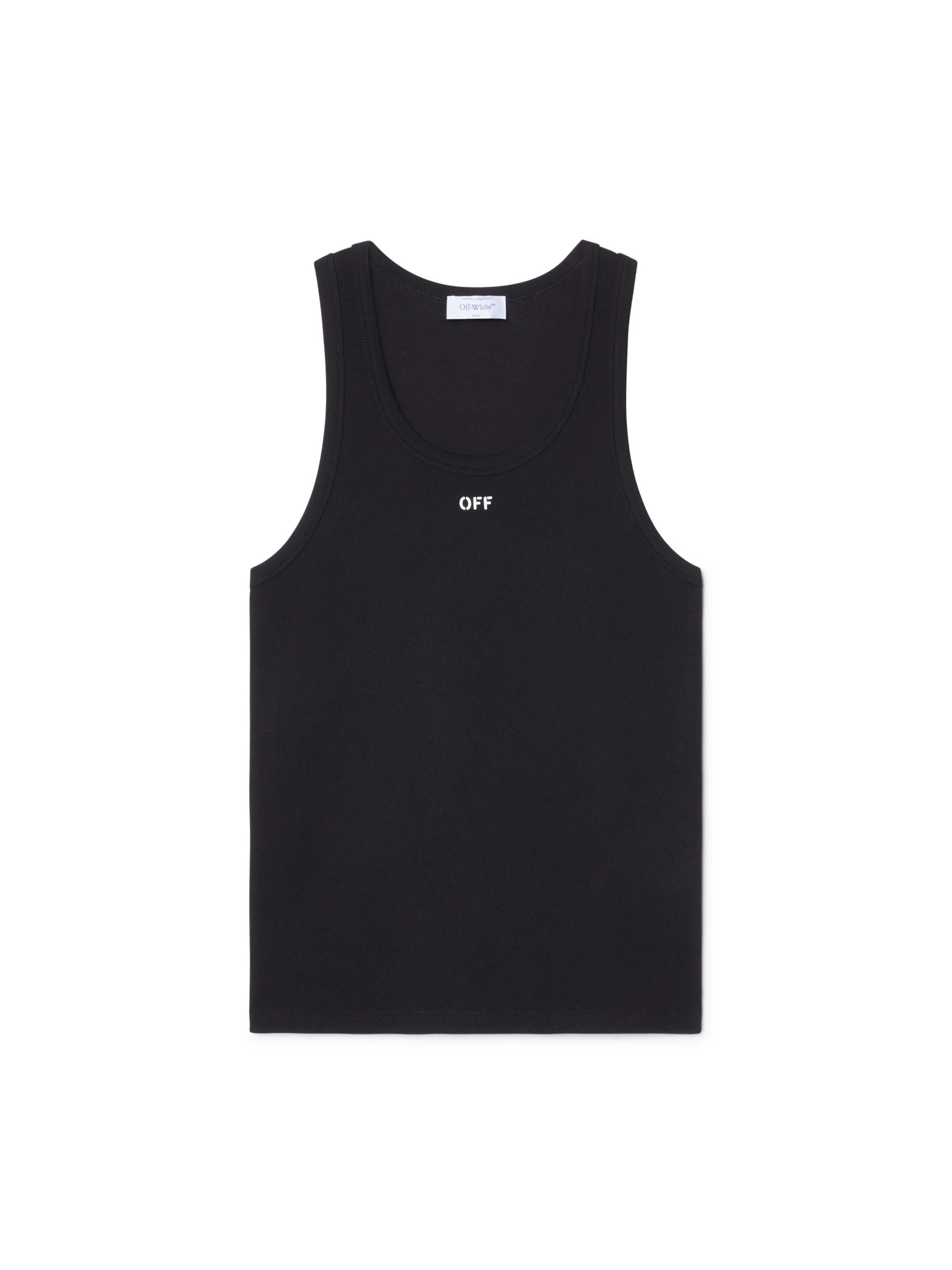 Off Stamp Rib Tanktop - 1