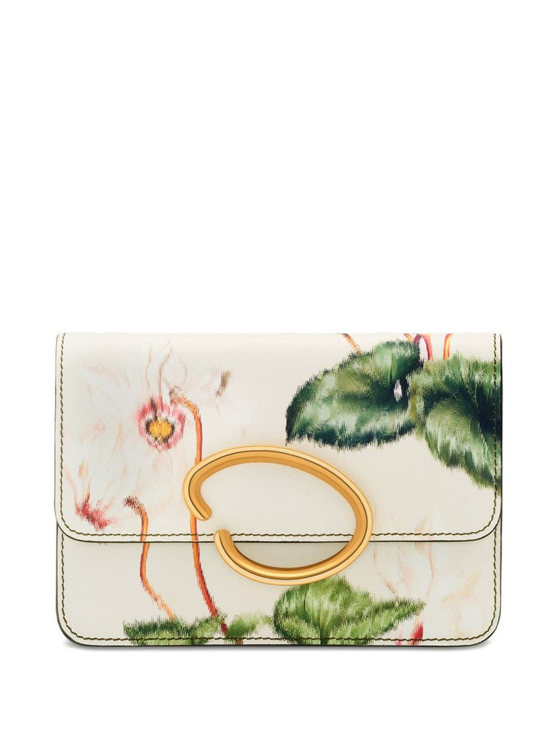 mini floral-print clutch bag 6
