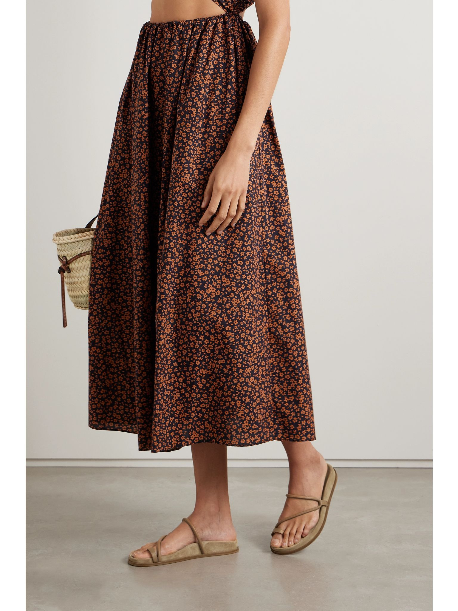 Bari leather sandals Tan - 2