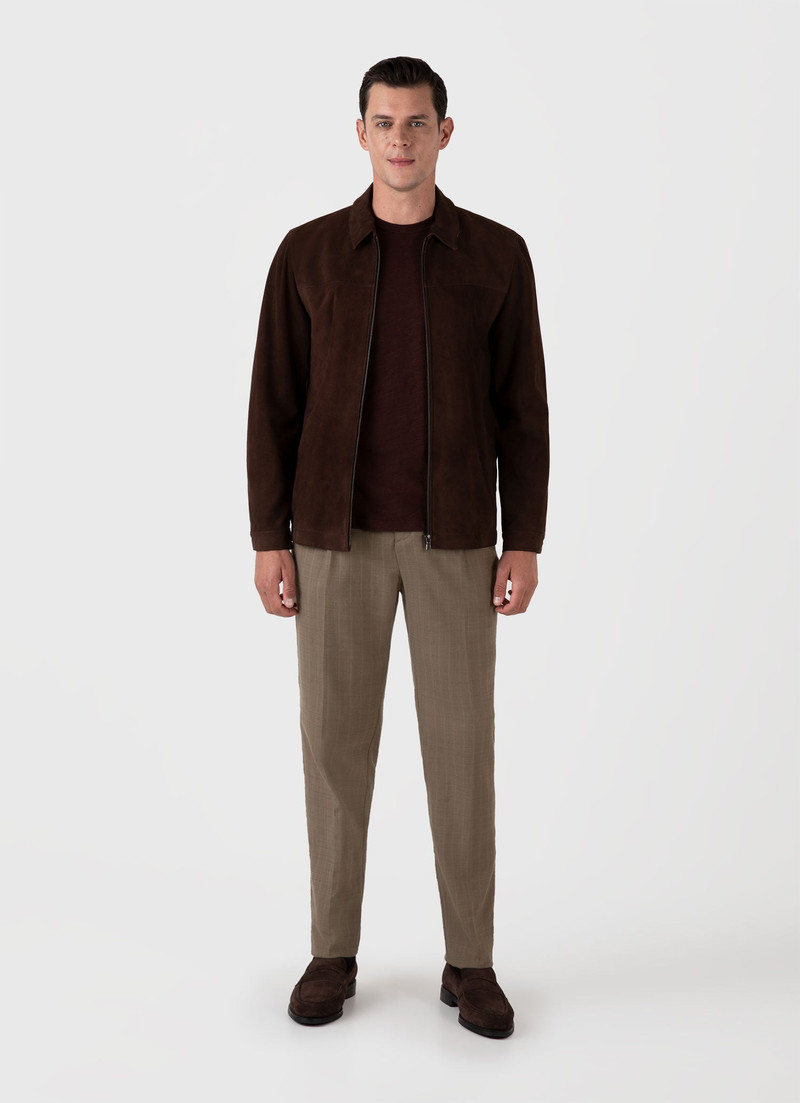 Sunspel Cotton Linen T‑shirt outlook