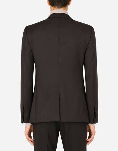 Dolce & Gabbana Sicilia tuxedo jacket with patch outlook