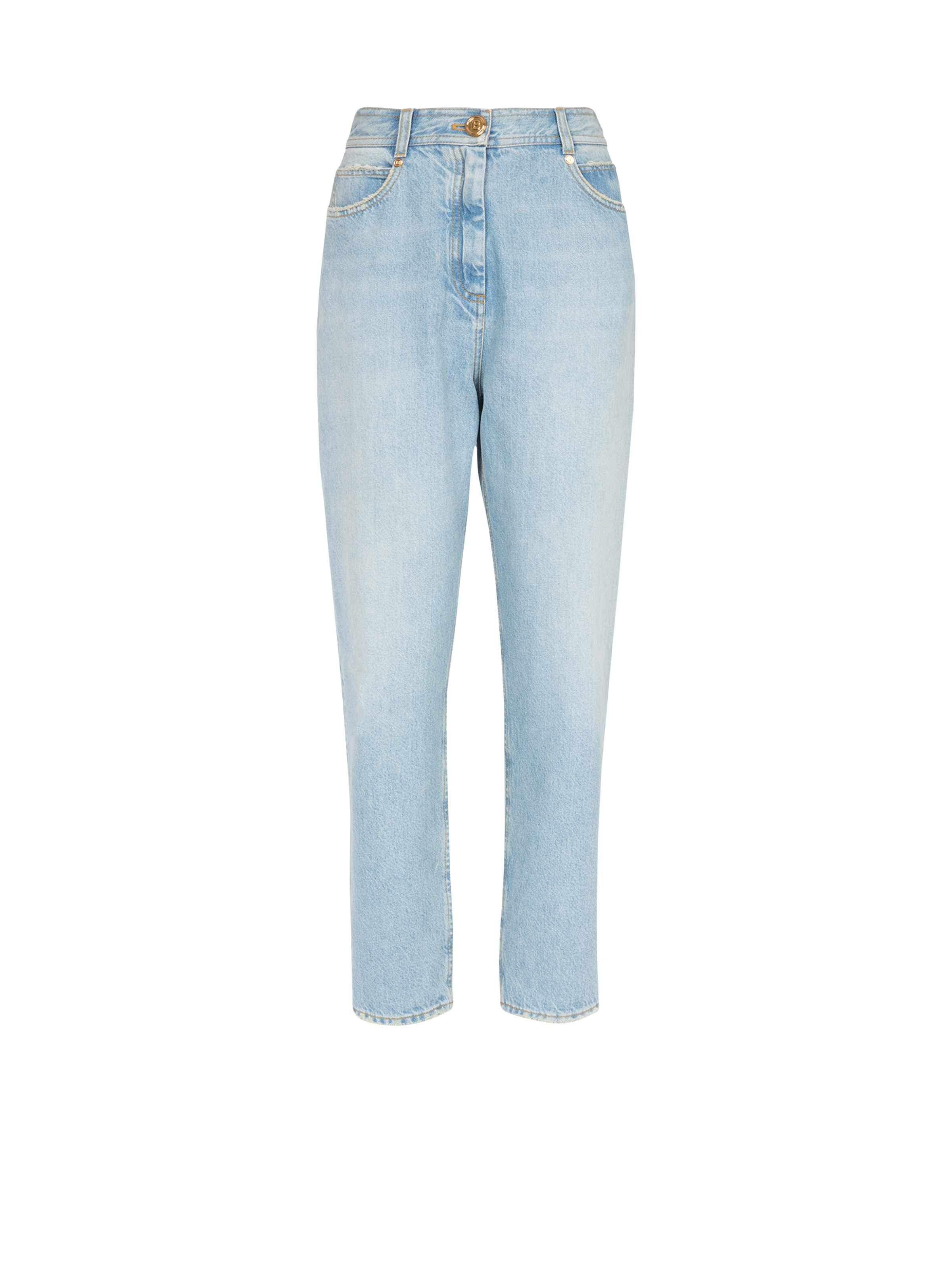 Boyfriend cut eco-designed jeans - 1