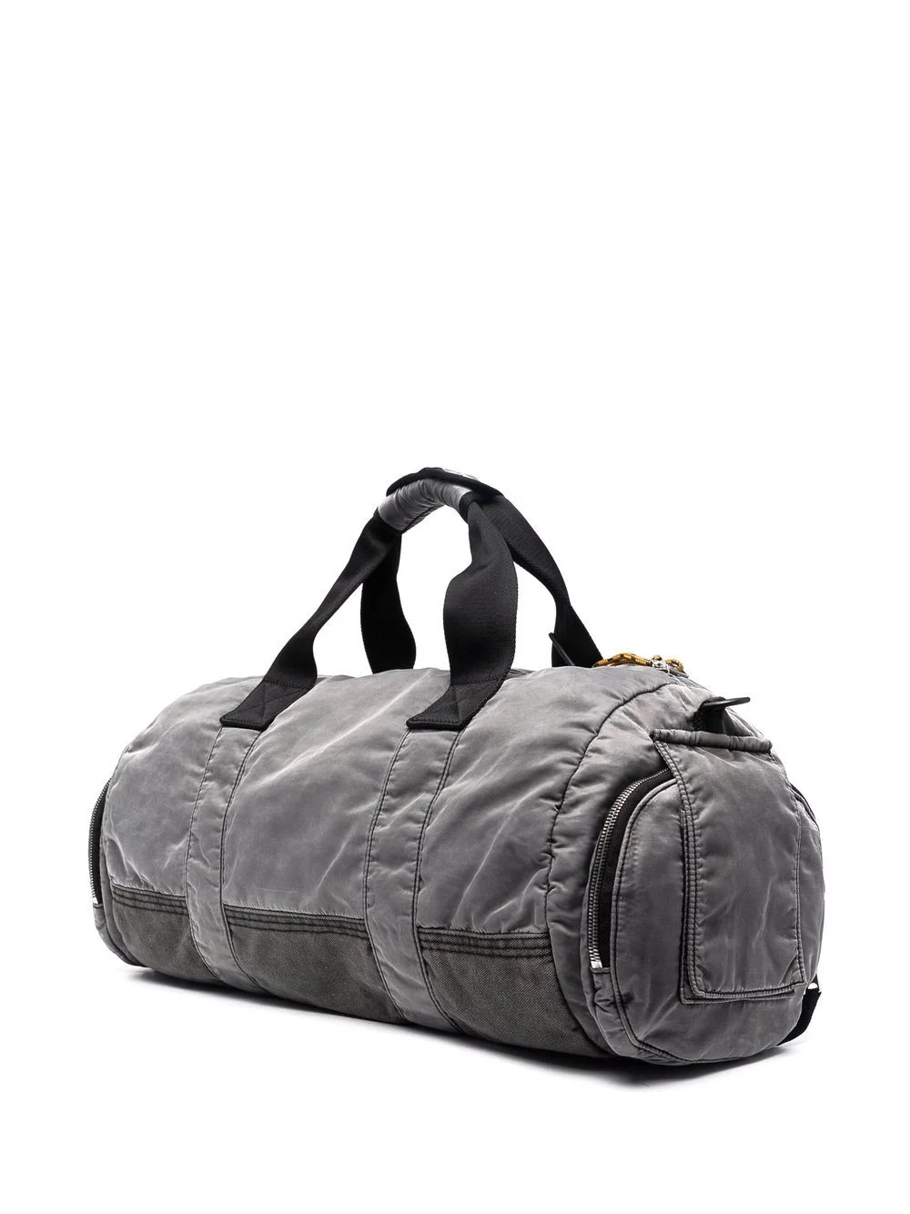 OWLE stitch-detail garment-dyed duffle bag - 3