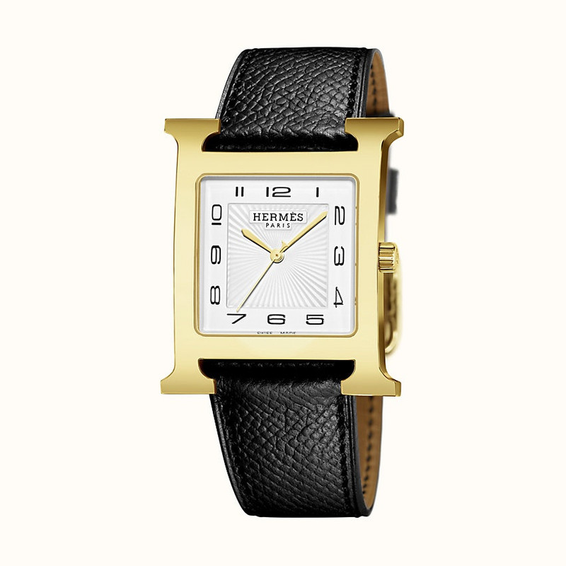 Hermès Heure H watch, 30.5 x 30.5 mm outlook