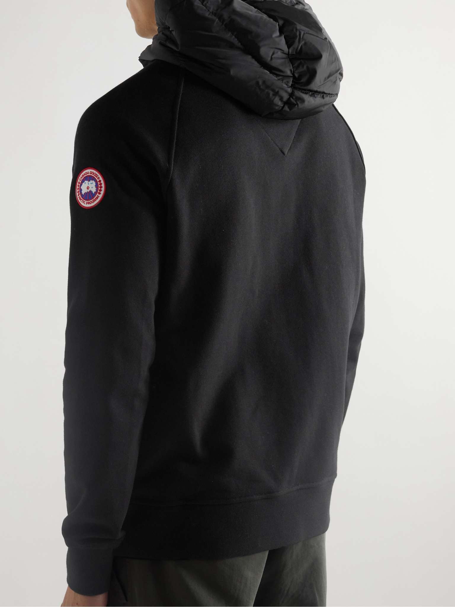 HyBridge Huron Quilted Shell and Cotton-Jersey Down Jacket - 4