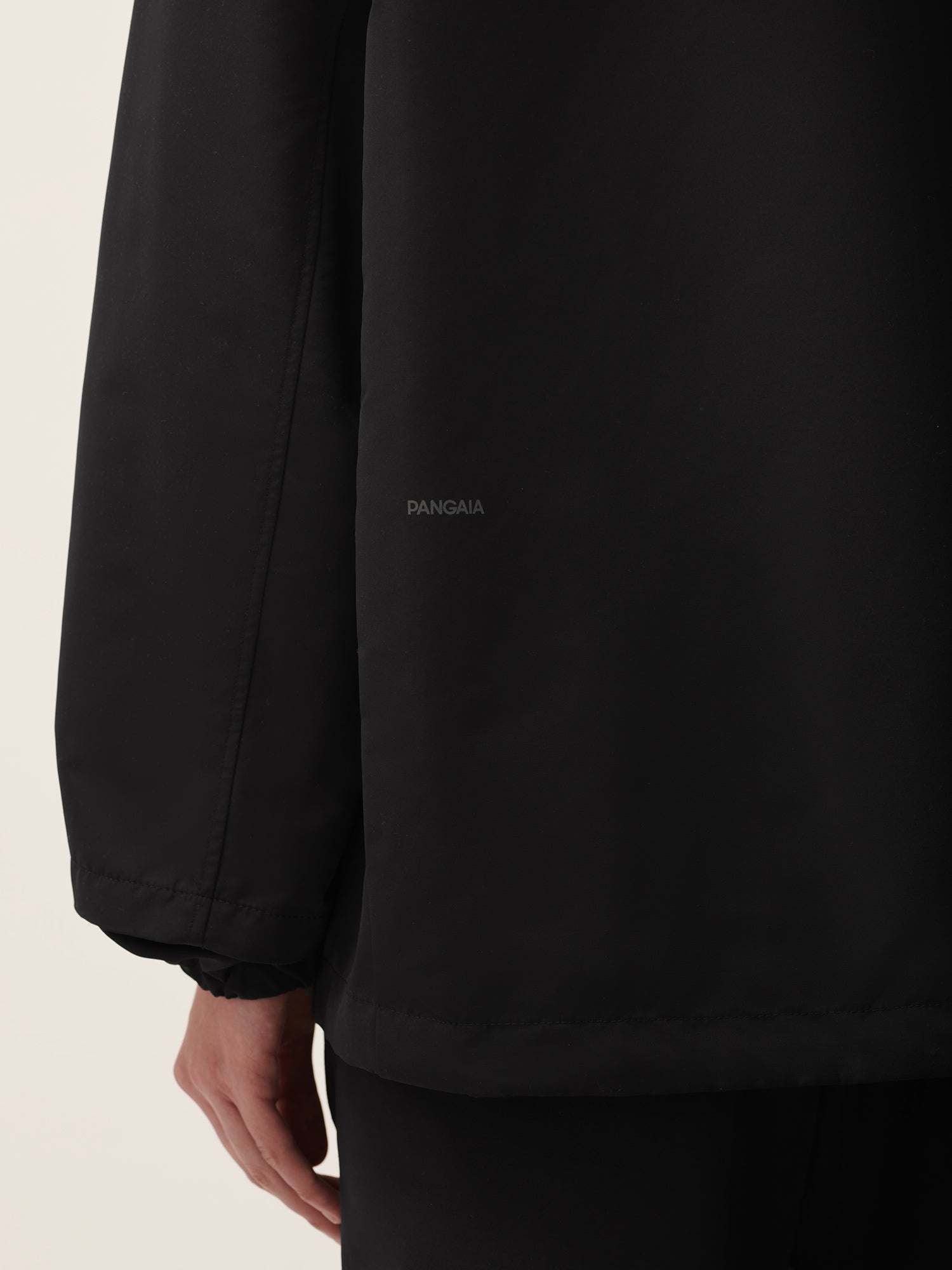 Women’s (gaia)PLNT Nylon Cropped Jacket - Black - 5