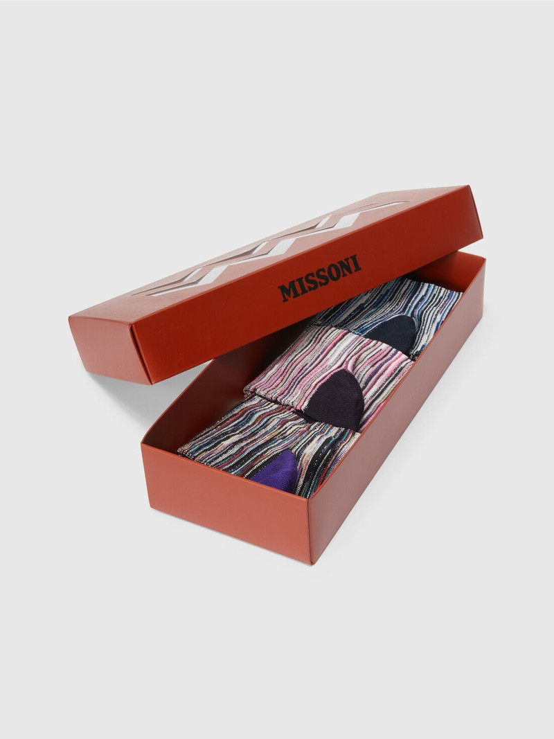 Missoni Set of 3 slub socks outlook