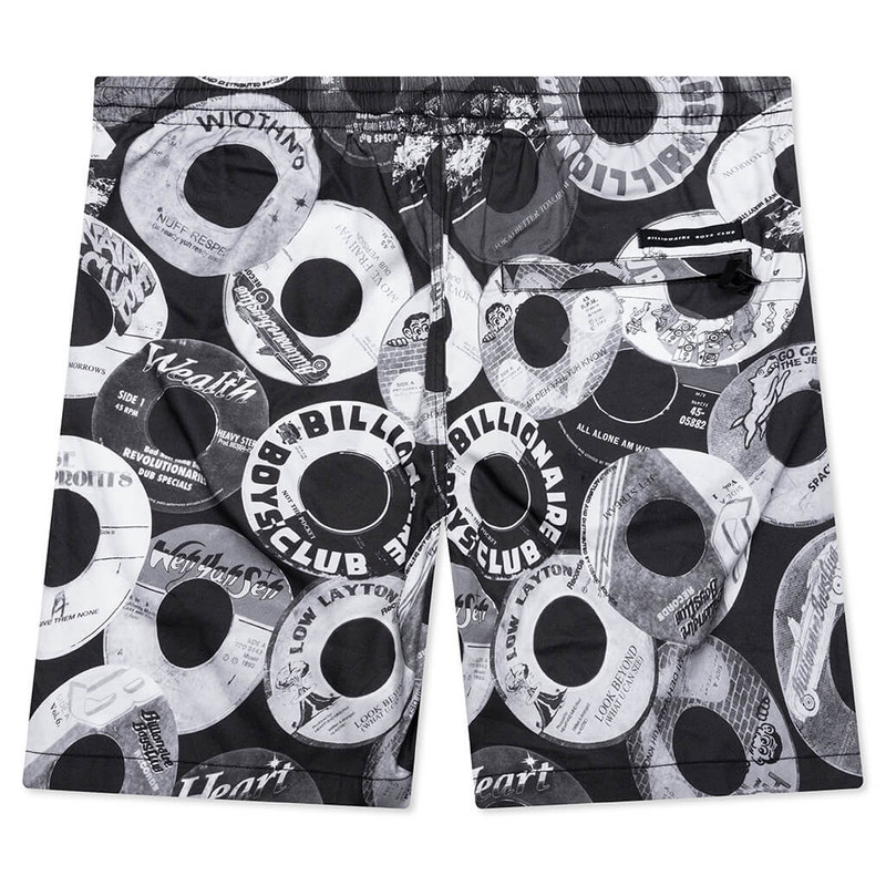 BILLIONAIRE BOYS CLUB BB VINYL SHORTS - BLACK outlook