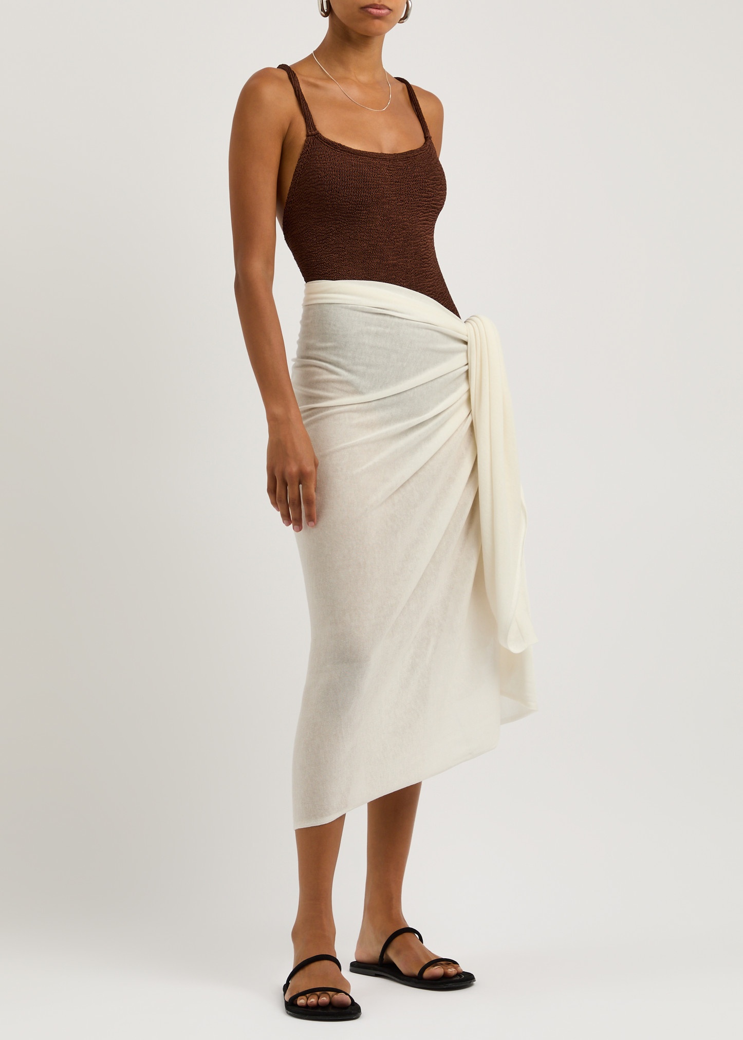 Fine-knit sarong - 4