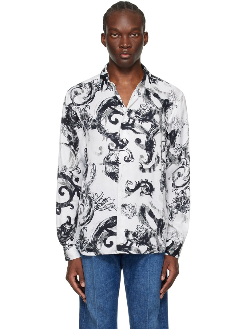 White Watercolour Shirt 1
