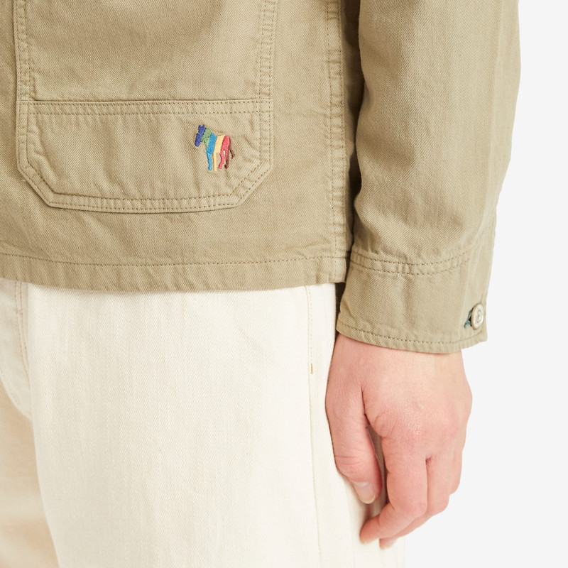 Paul Smith Paul Smith Broad Stripe Zebra Chore Jacket outlook