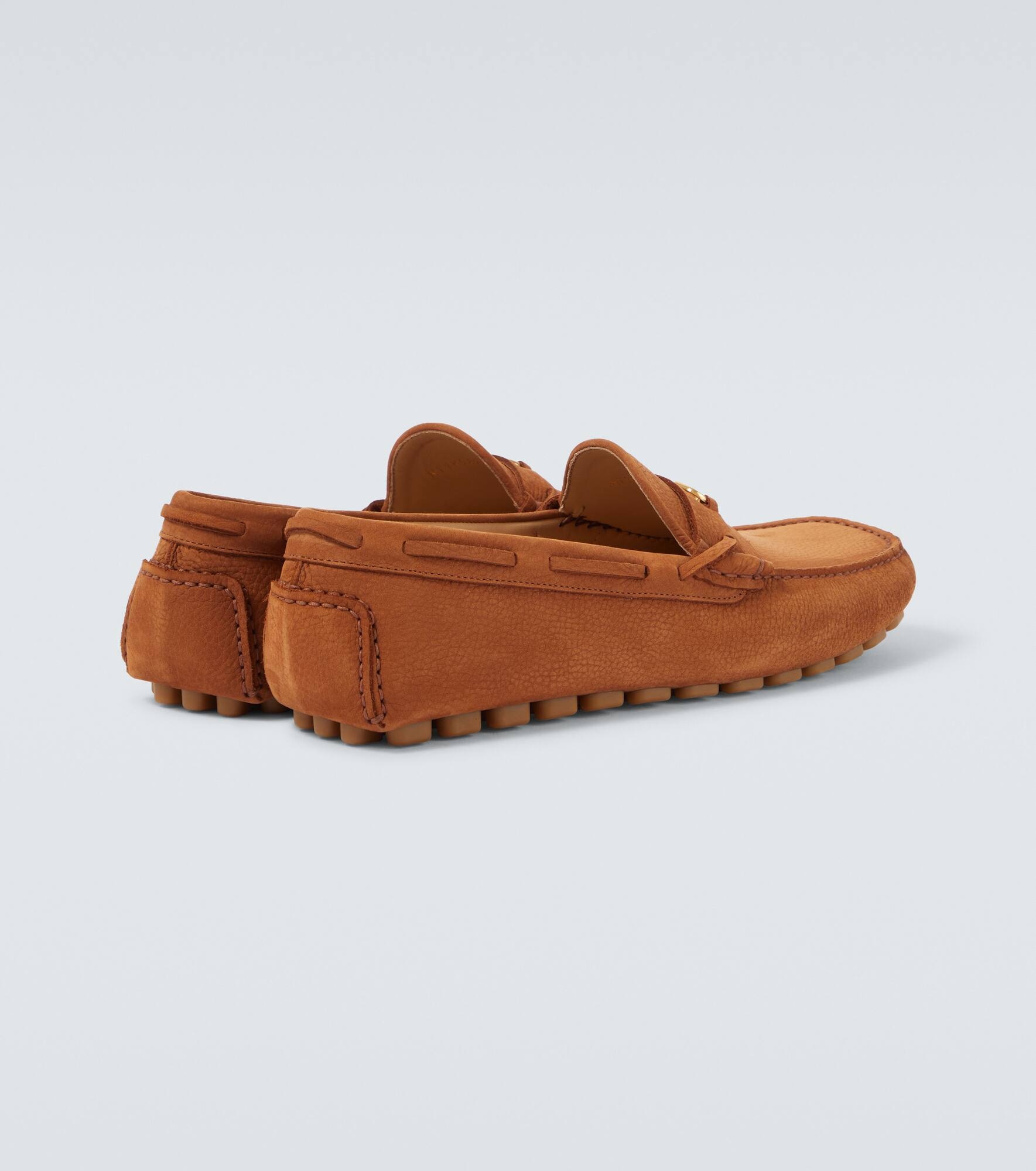 Fastaway VLogo suede driver shoes - 6