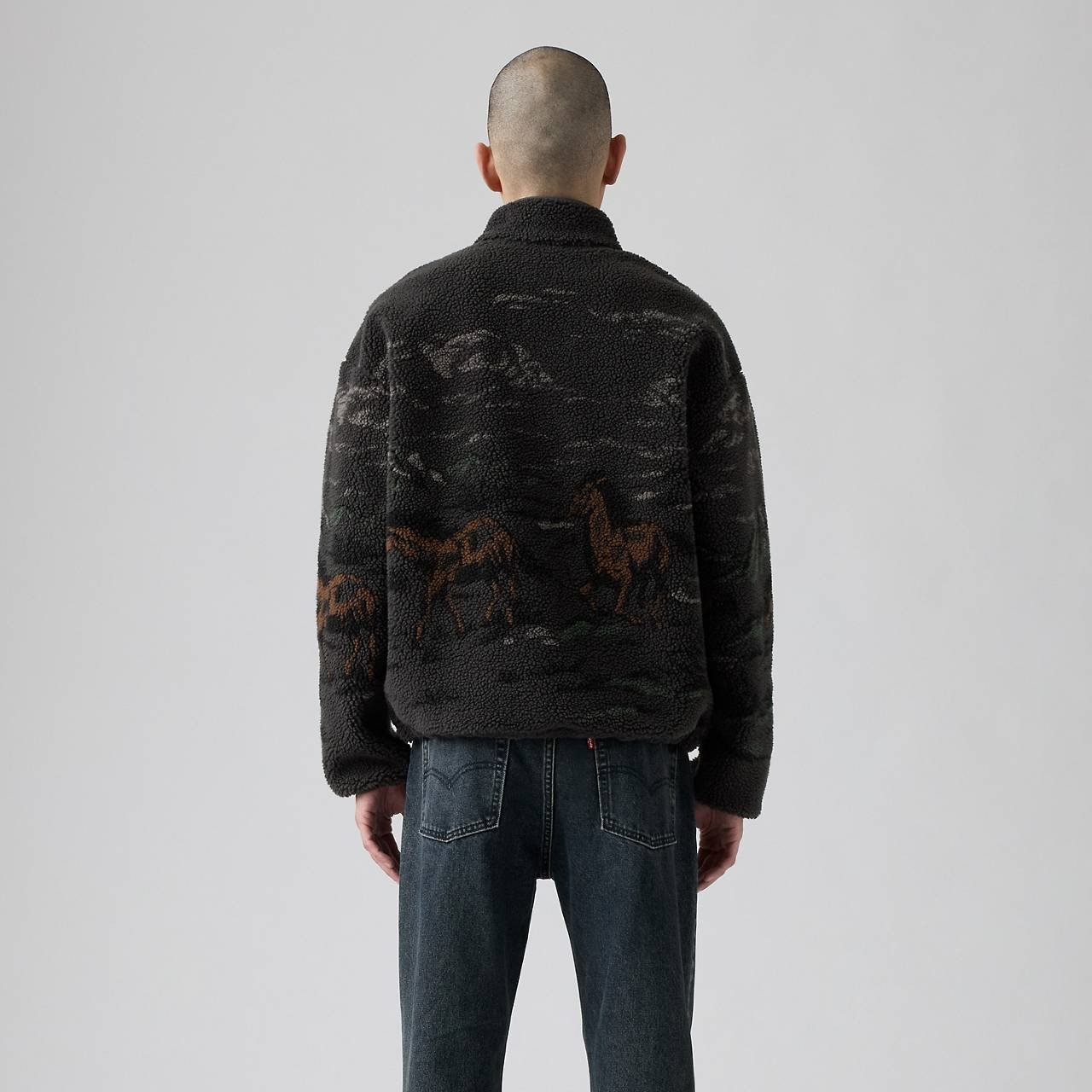 IDYLLWILD SHERPA POPOVER JACKET - 4
