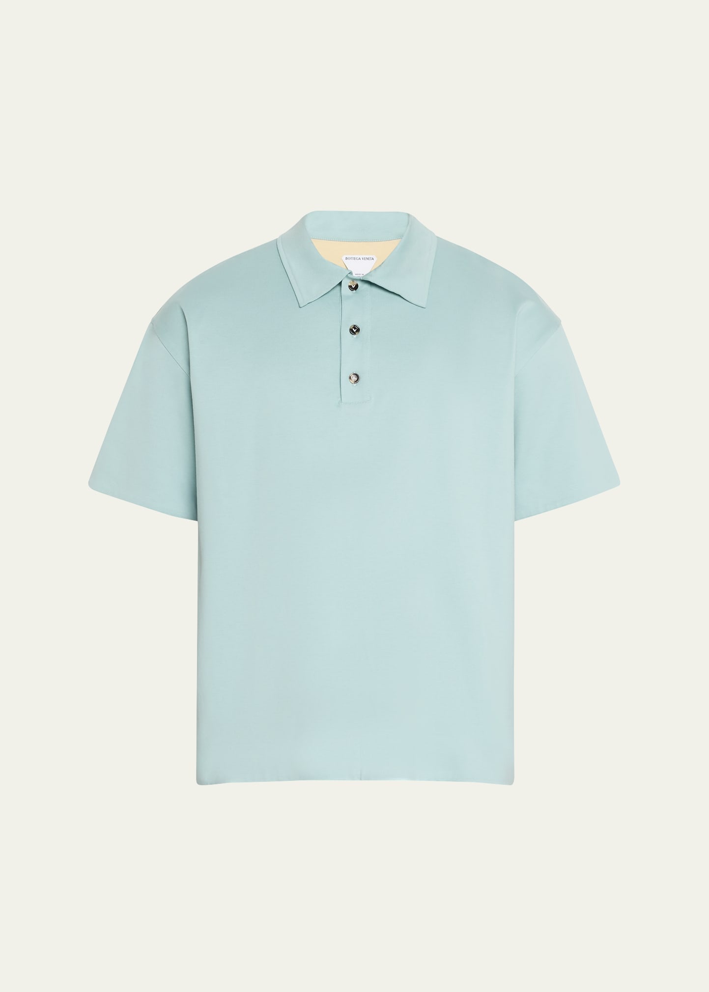 Men's Relaxed Cotton Polo Shirt - 1