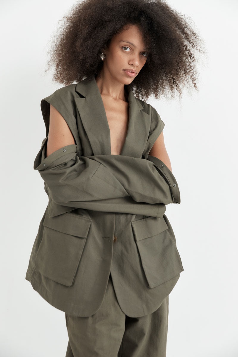 Hybrid Utility Jacket - Kalamata - 9