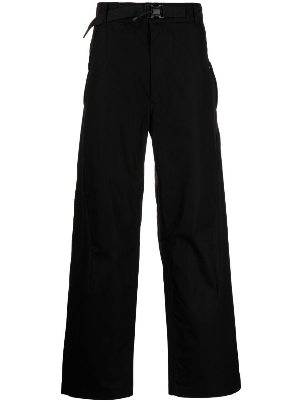 multi-pocket cotton trousers - 1