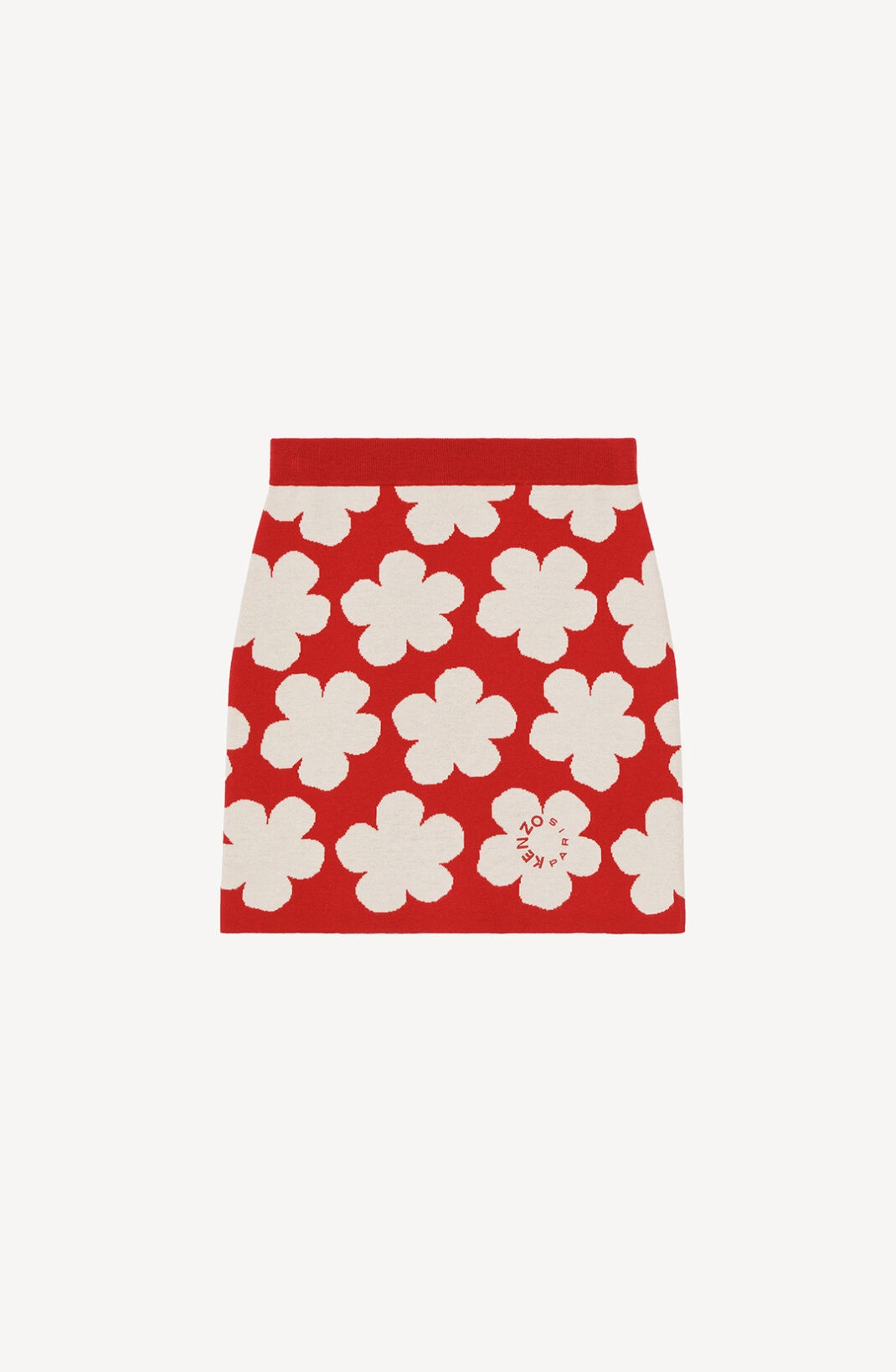 'Hana Dots' jacquard miniskirt - 1