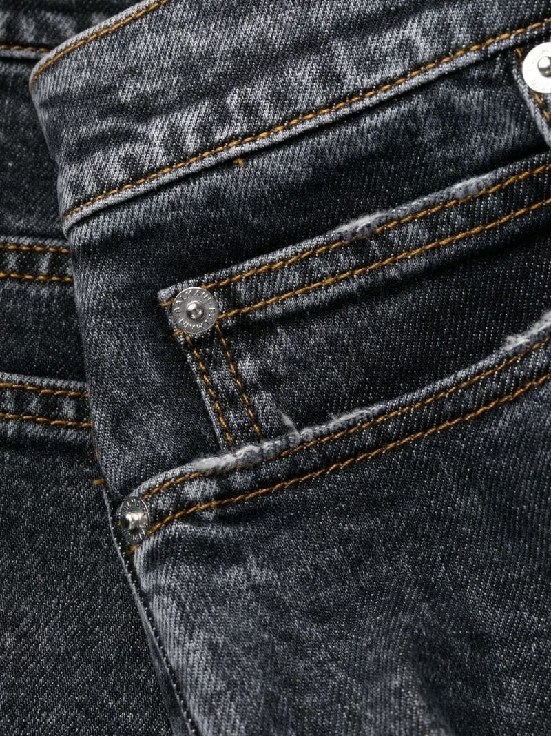 regular-leg mid-rise jeans - 7