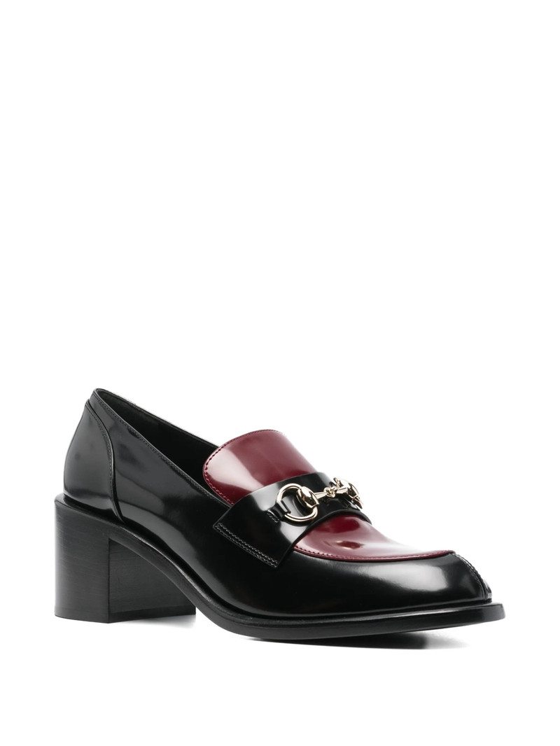 GUCCI Gucci Horsebit Heeled Loafers outlook