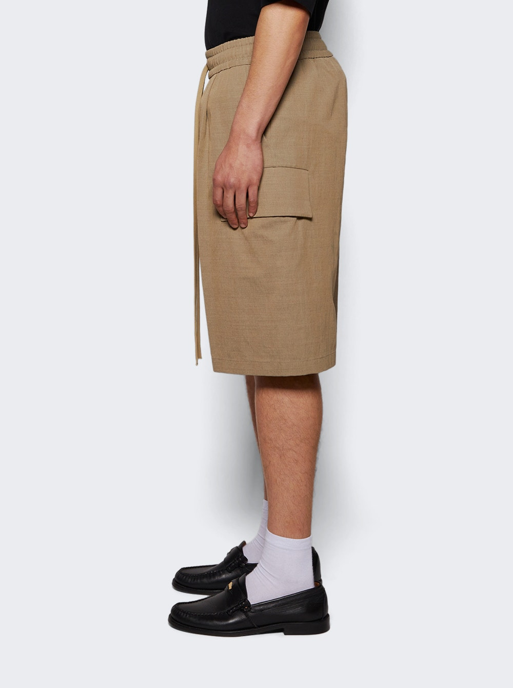 Cargo Short Melange Beige - 3