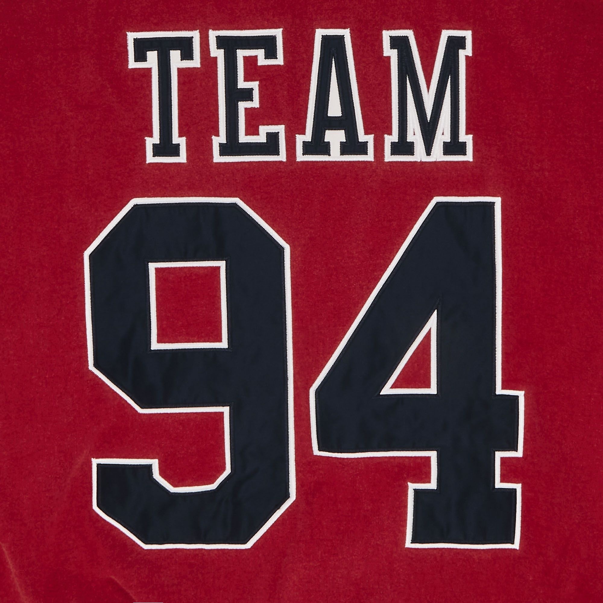 Supreme Team 94 Hooded Sweatshirt 'Red' - 3