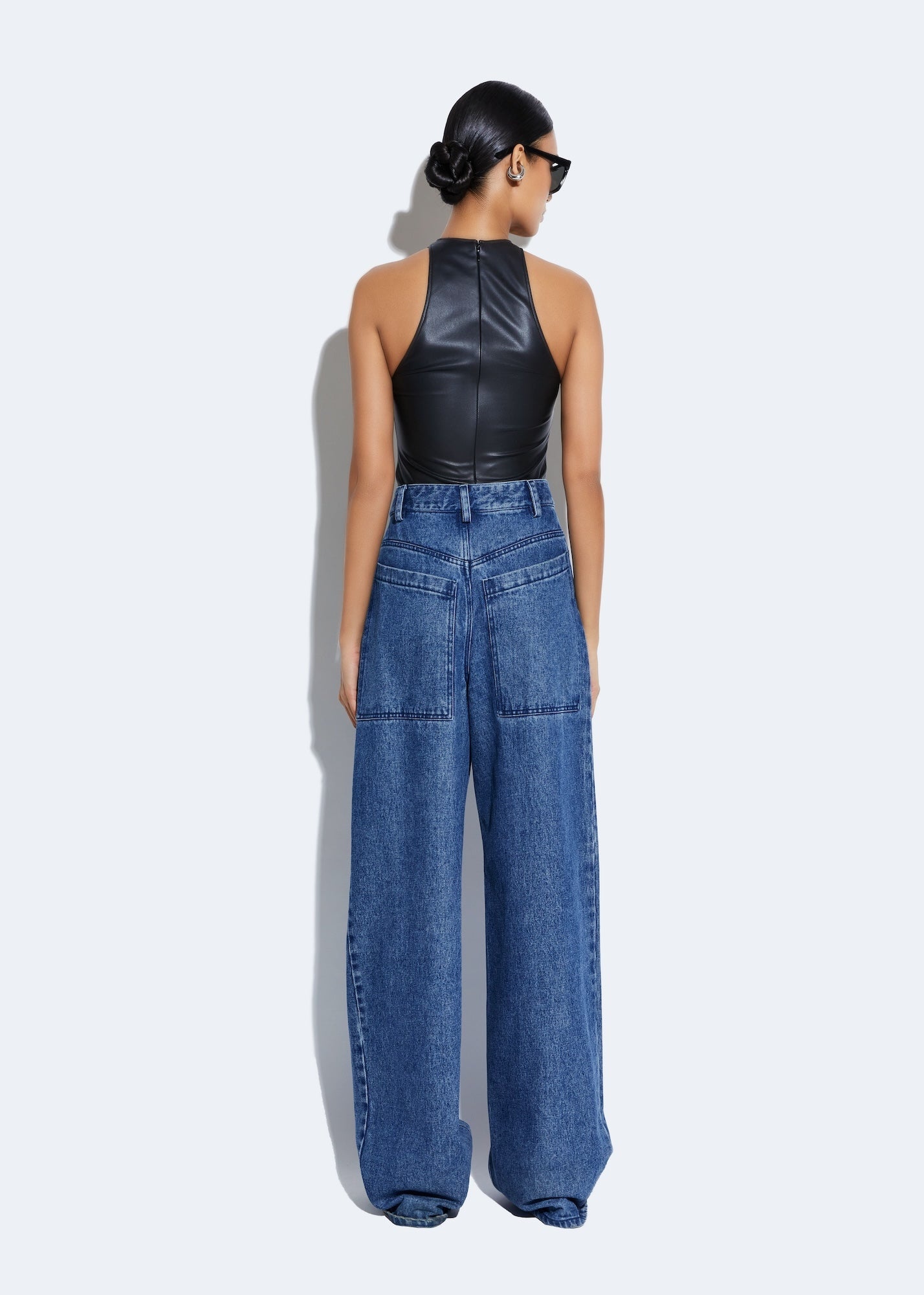 Vintage Denim Slouchy Pant - 3