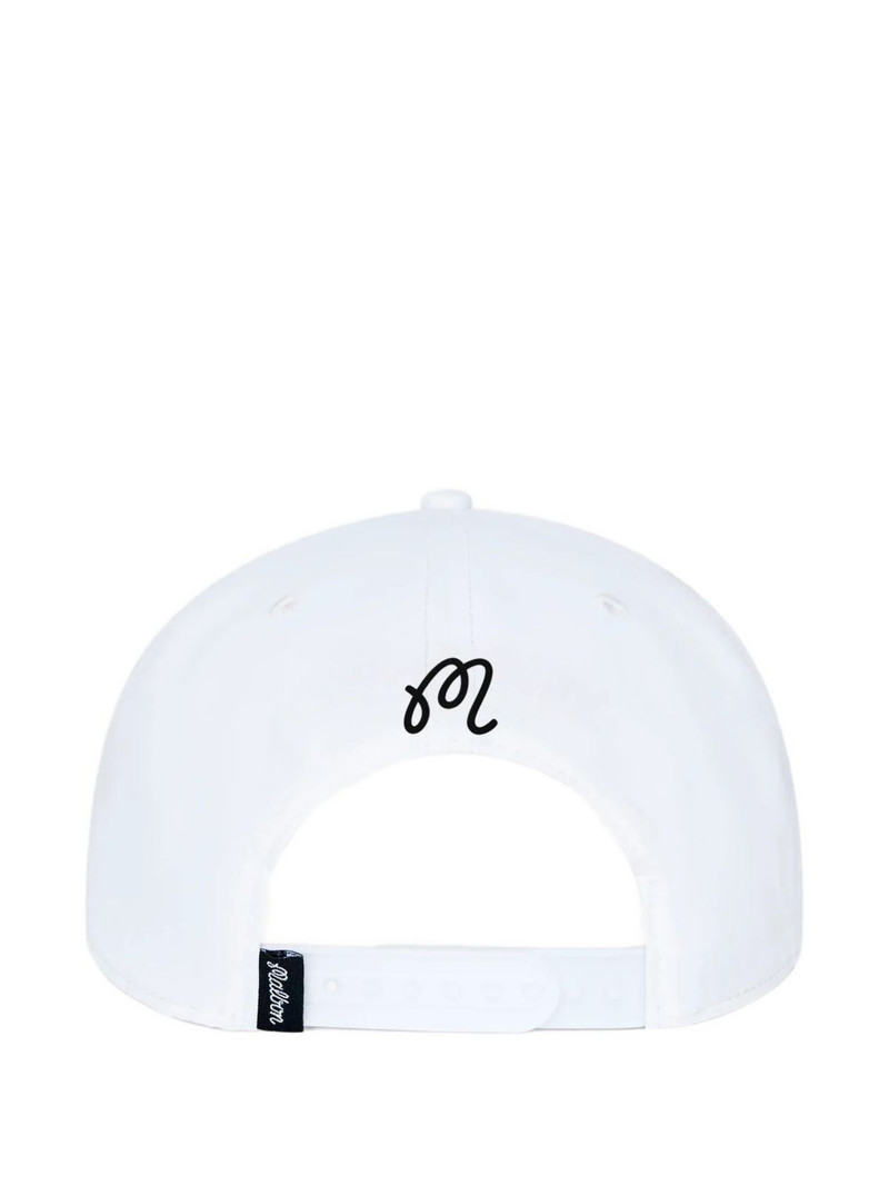 malbon logo-embroidered baseball cap outlook