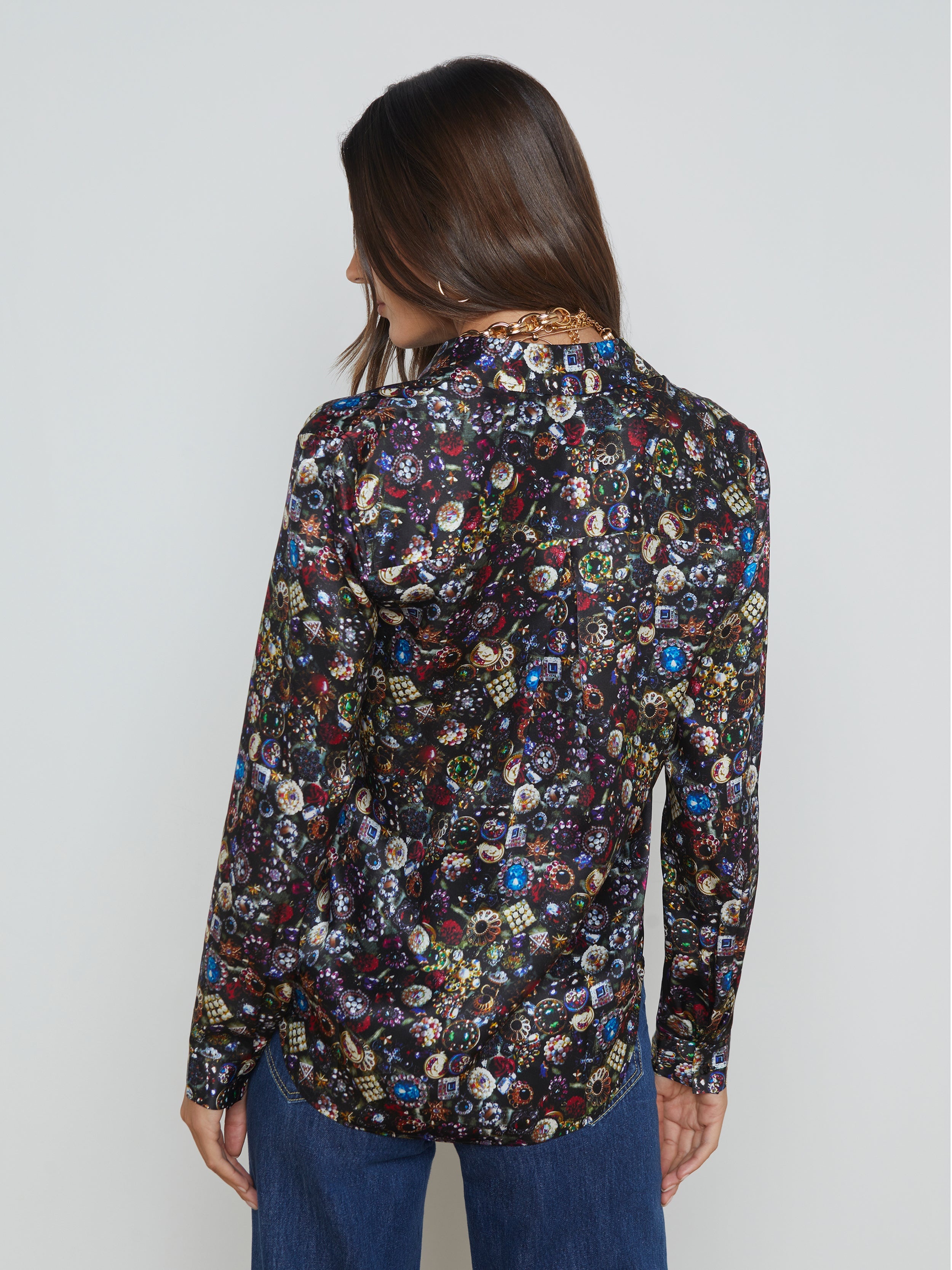Tyler Silk Blouse - 5