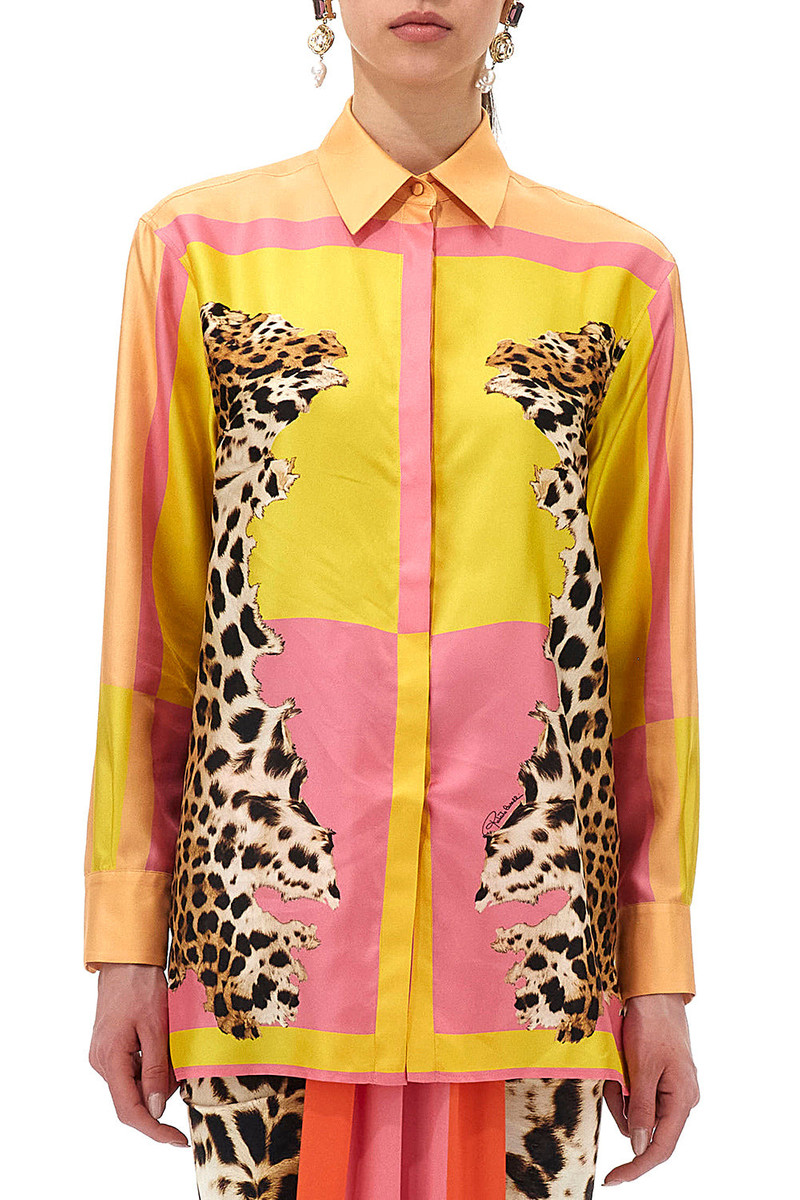 Roberto Cavalli Pop Printed Blouse outlook