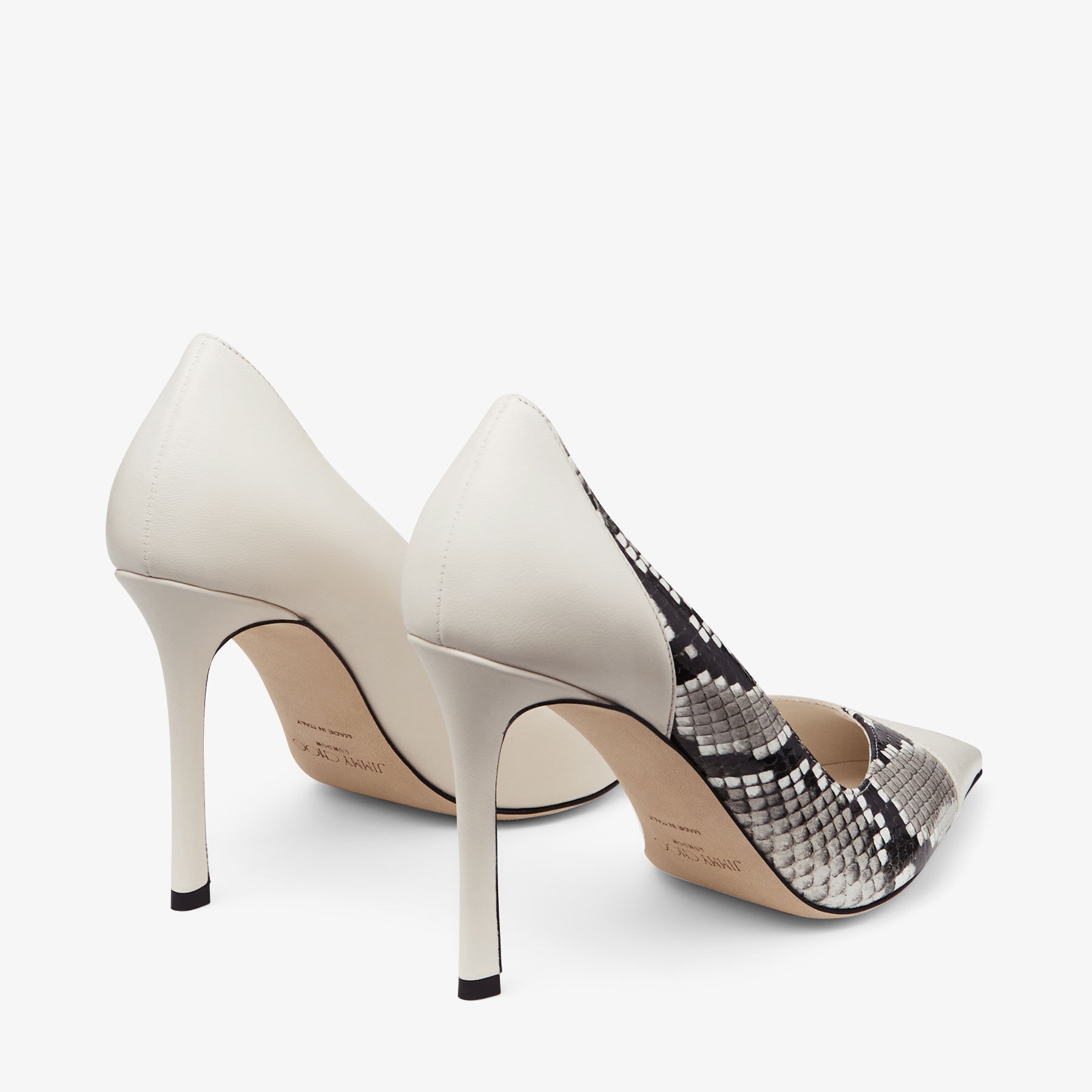 Cass 95
Roccia/Latte Snake Print Pumps - 6