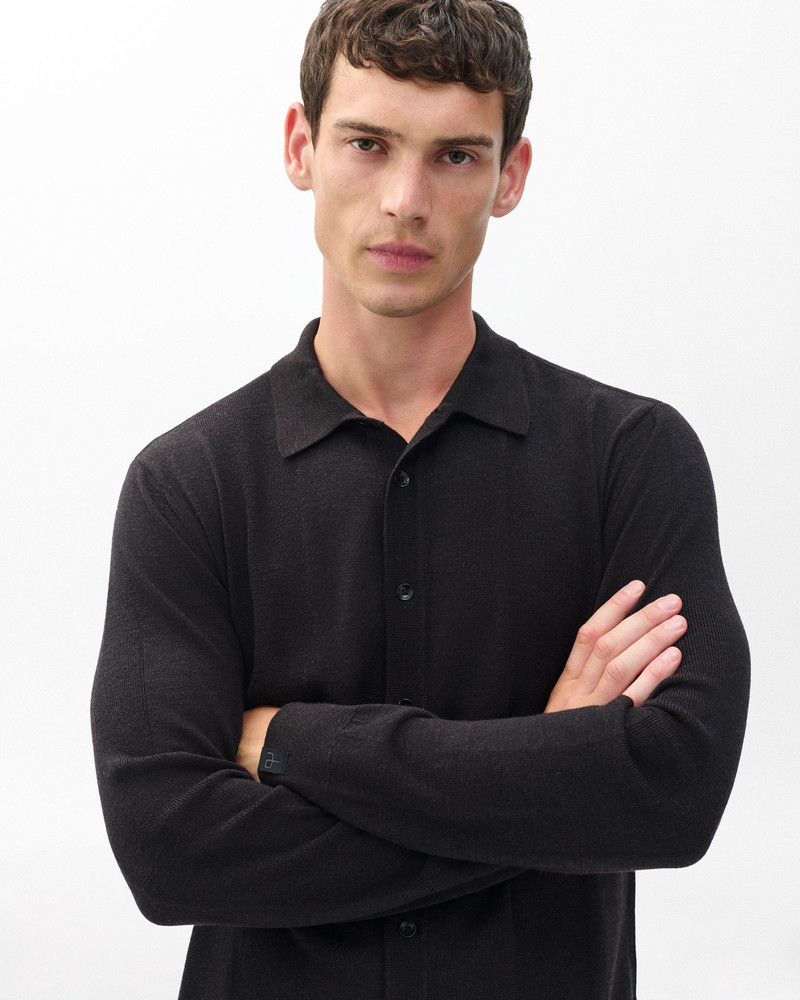 Crawford Wool-Cashmere Knit Shirt 5