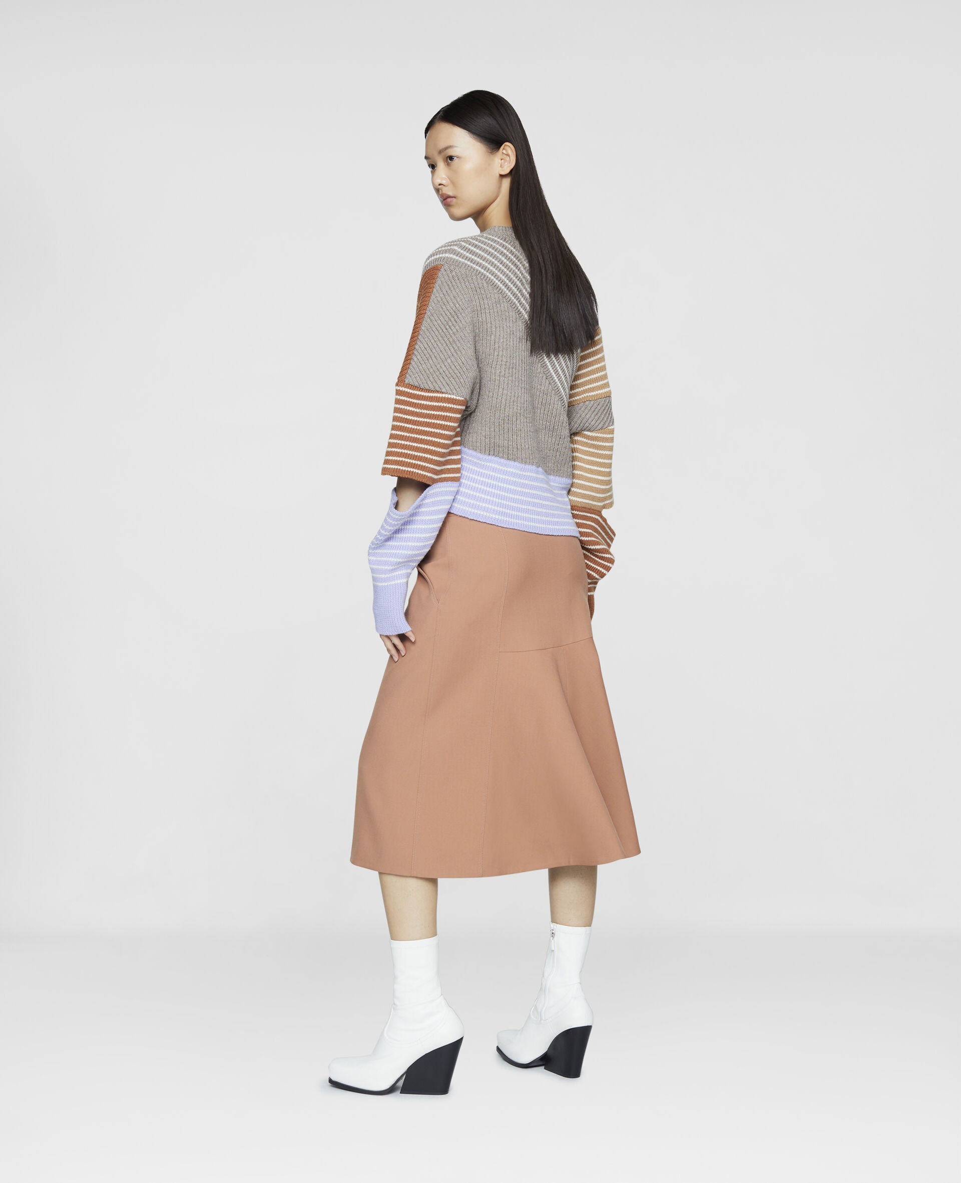 Tailored Wool Skirt - 3