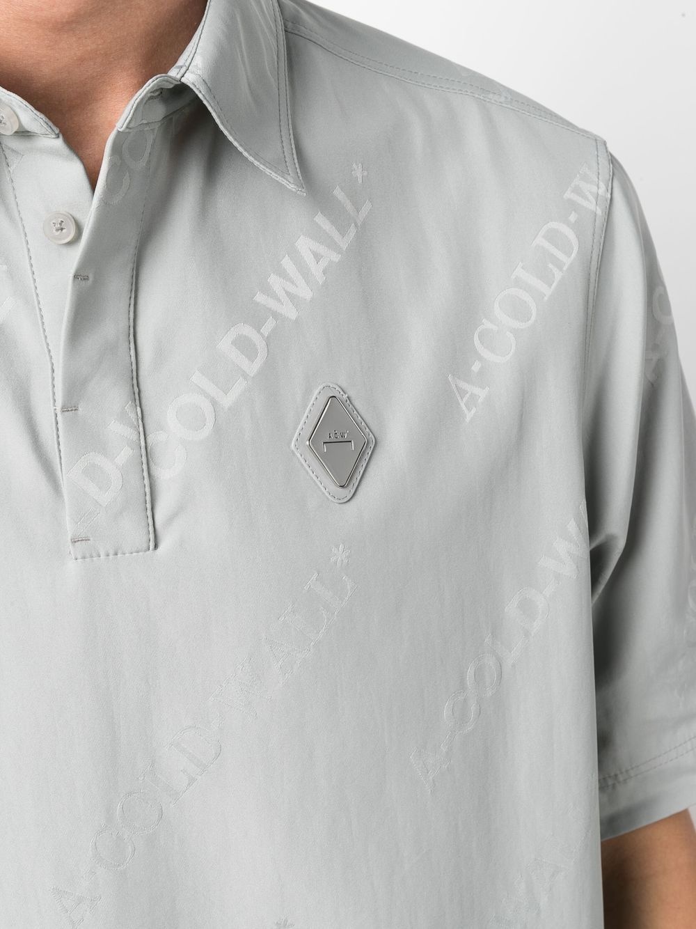 logo-print polo shirt - 9