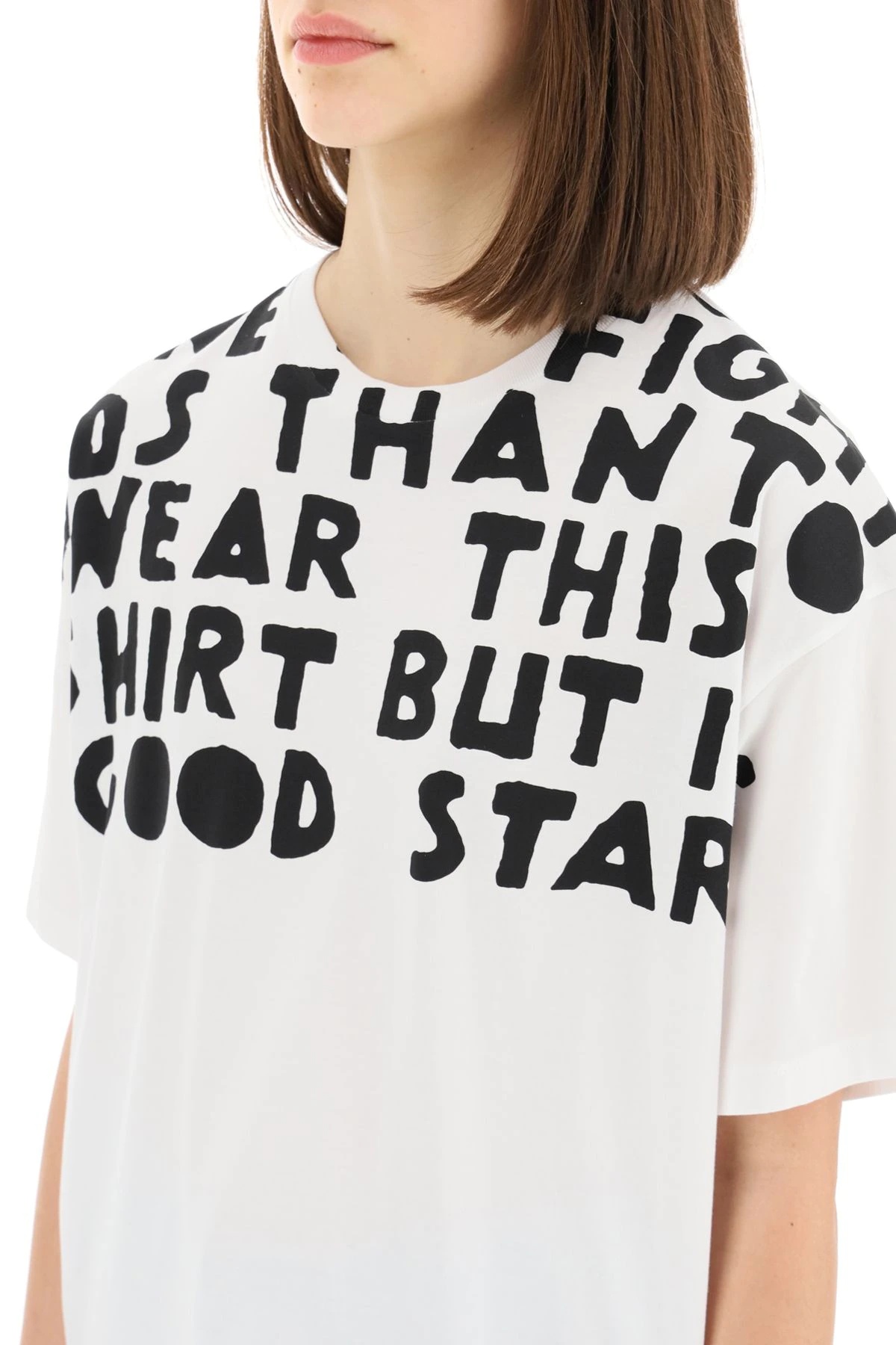 SLOGAN PRINT T-SHIRT - 5