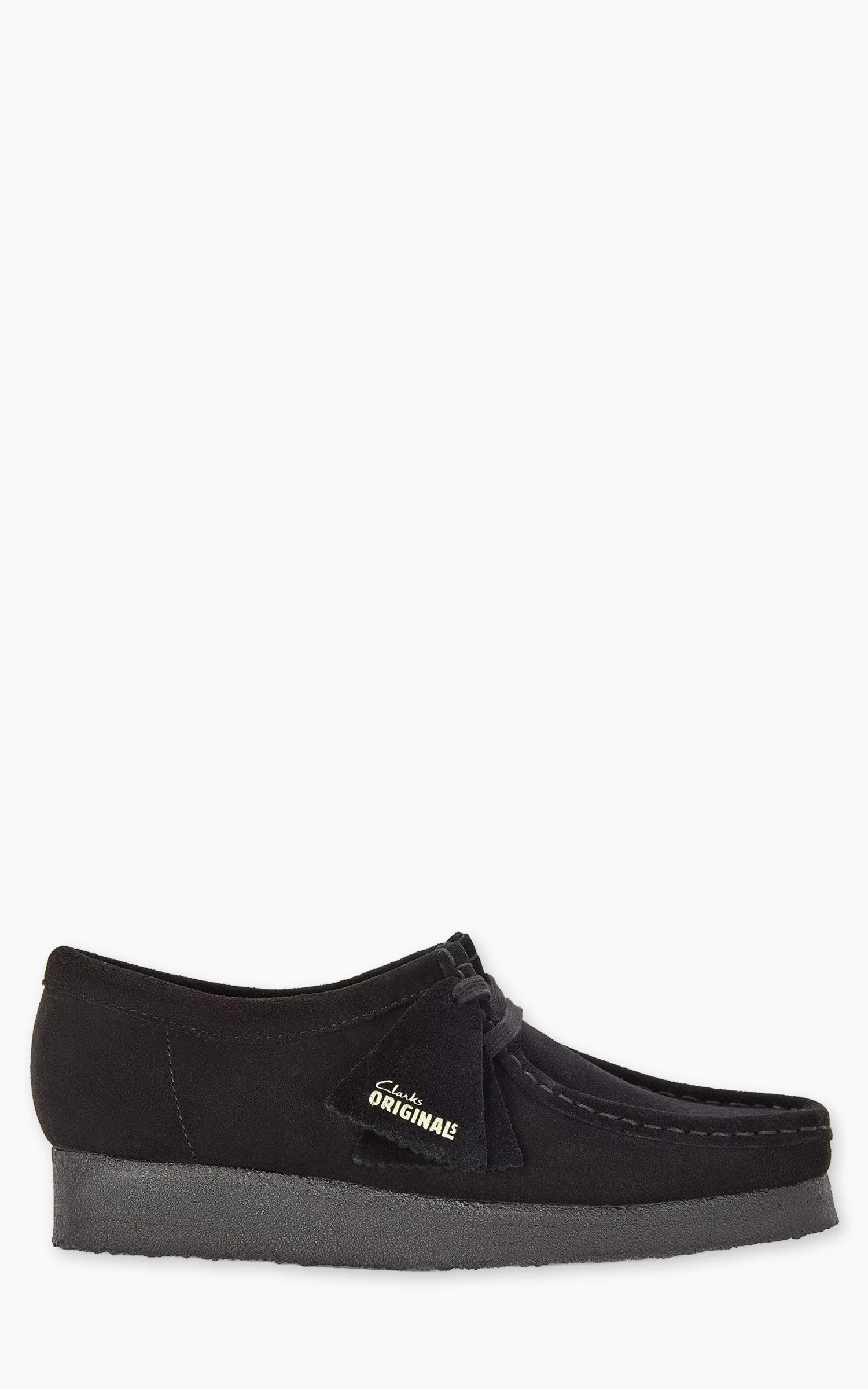 CLARKS ORIGINALS WALLABEE SUEDE BLACK - 1