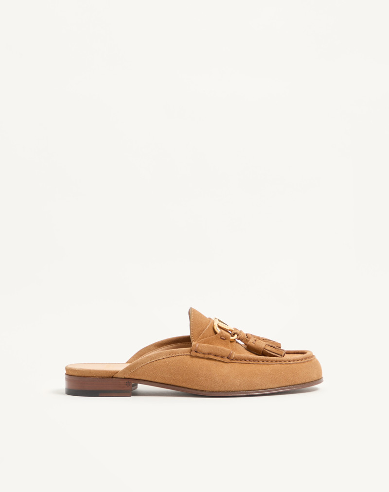 VLOGO SIGNATURE SLIP-ON LOAFER IN SPLIT-GRAIN LEATHER 20MM 1