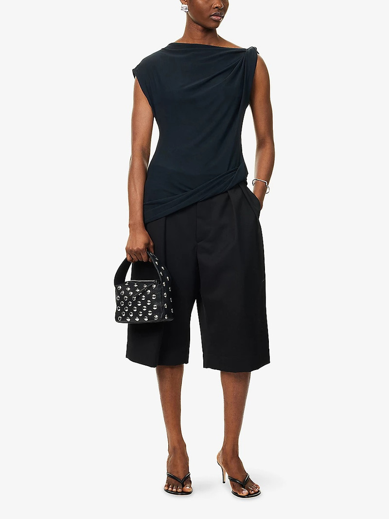 CAMILLA AND MARC Ando Twisted Stretch-Woven Top outlook