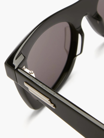 Bottega Veneta Square acetate sunglasses outlook