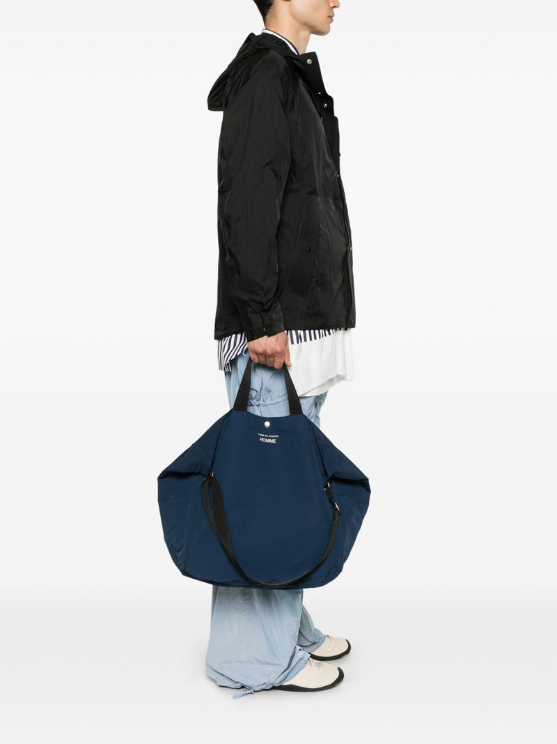 Comme des Garçons Homme logo-print shoulder bag outlook