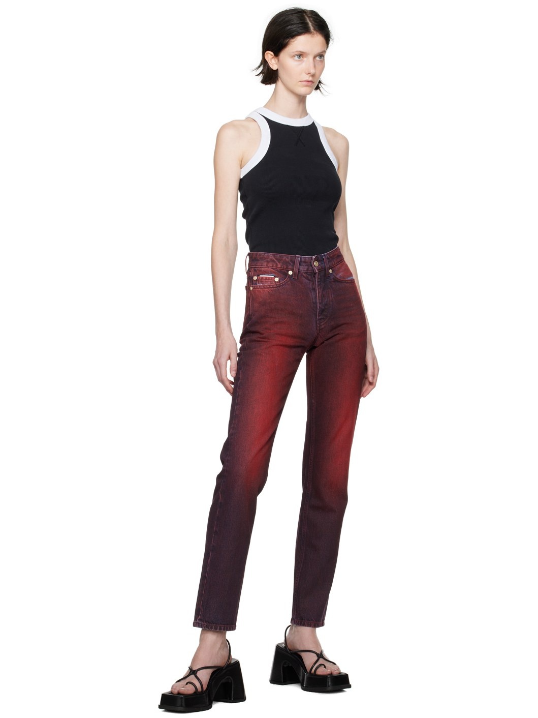 Red Orion Jeans - 4