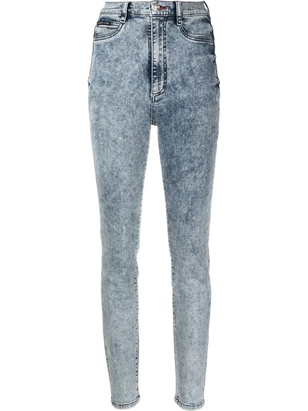 Super High-Waist skinny jeans - 1