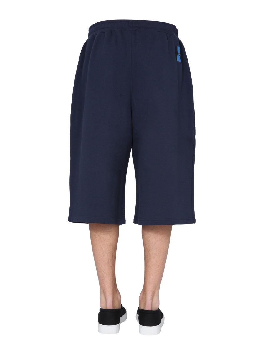 Kenzo Men Cotton Sweatshirt Shorts - 4