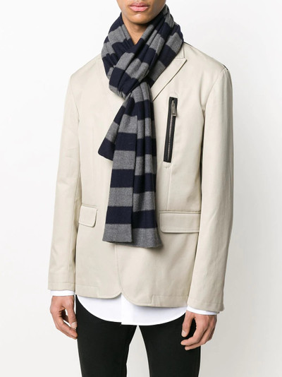 DSQUARED2 stripe-jacquard scarf outlook