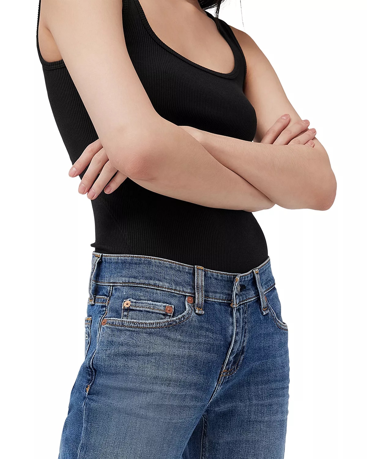 Dre Low Rise Ankle Slim Boyfriend Jeans - 10