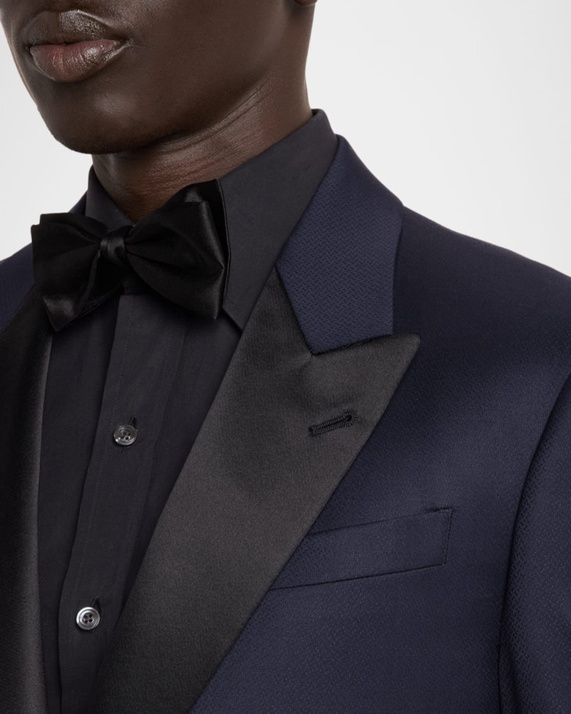 Men's Wool G Line Slim Two-Piece Suit 6