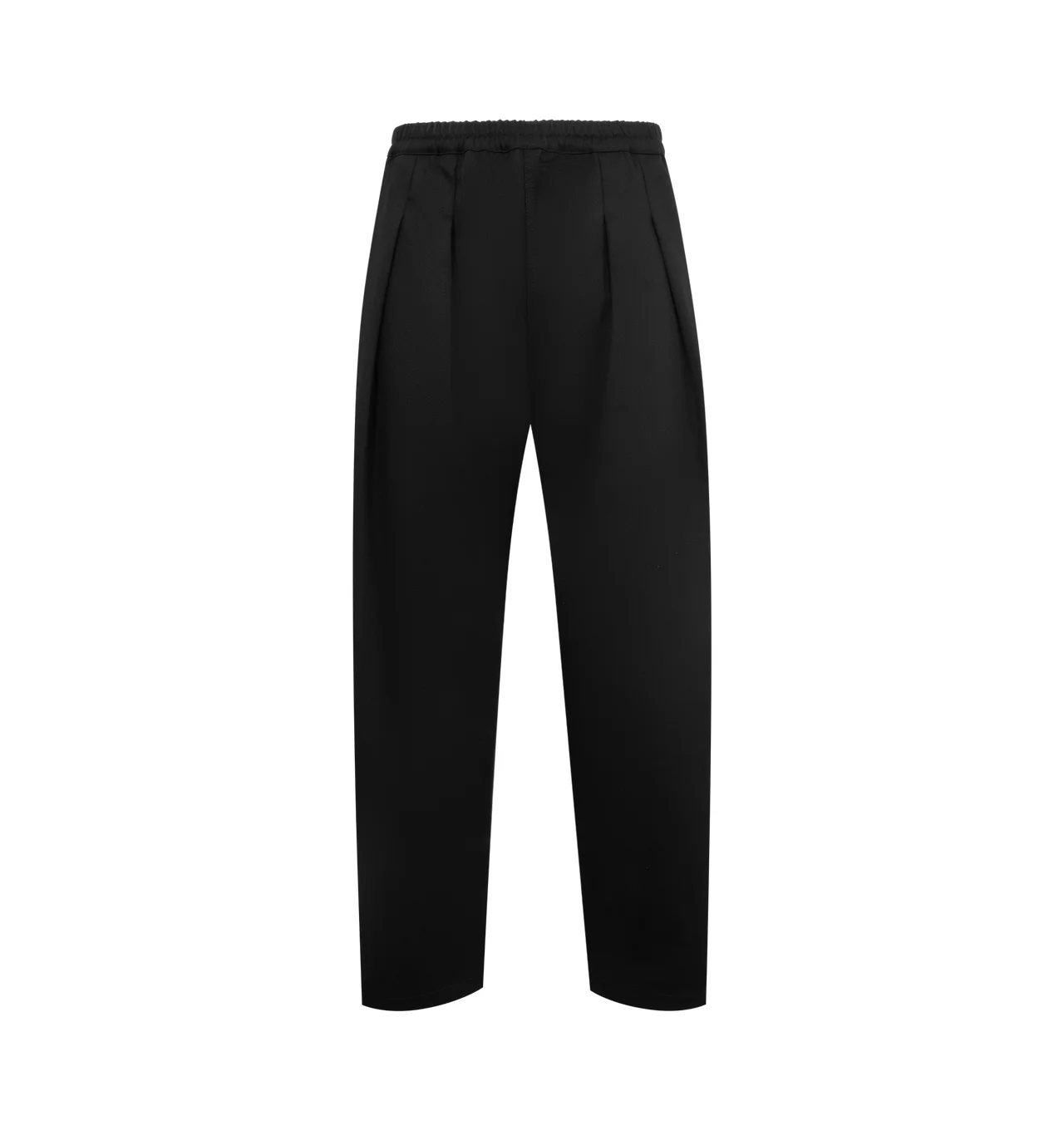 PLEATED WIDE LEG PANTS - 1