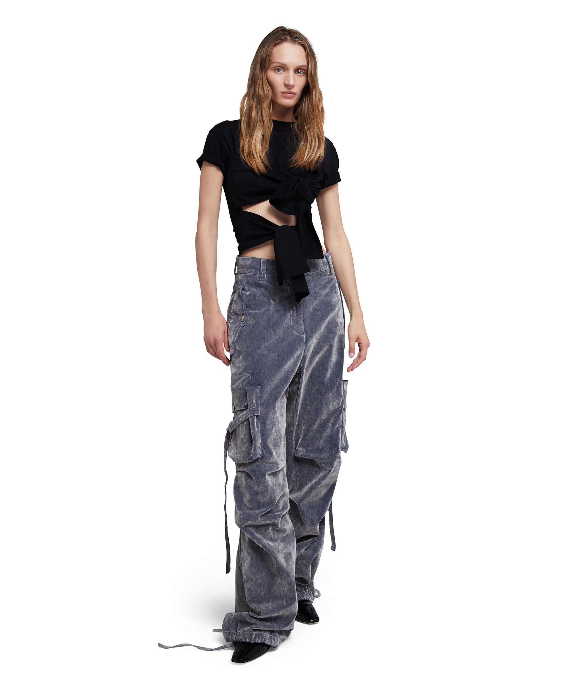 Fitted top in "Textured Crepe Cady" - 5
